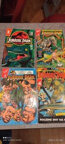 Jurský park komiks filmová adaptace komplet