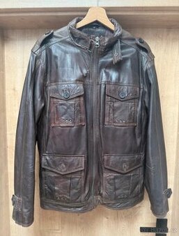 Pánská kožená bunda