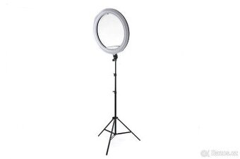 Profesionální RGB LED kruhové světlo 56 cm se stativem