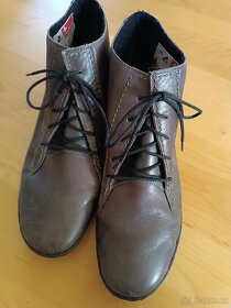 Dámské kožené boty 41, Rieker