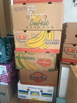 Banánové krabice za odvoz