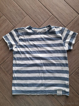 Pruhované chlapecké triko zn. Sinsay, vel. 140