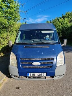 Transit T350 2.2TDCi L2H2, 6 míst, STK 6/27, klima, zahrádka