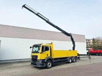 0366 MAN TGS 26.430 BL - 6x2 – Valník + HR-Fassi F235A.2.24