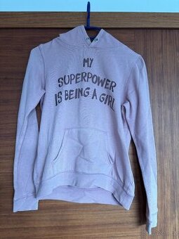 Mikiny H&M světle růžové (vel. 158-164)