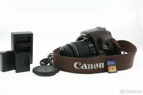 Zrcadlovka Canon 1100D + 18-55mm hnědý