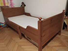 Rostoucí postel Ikea