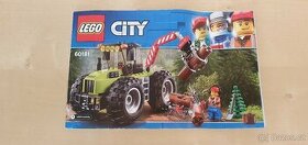 LEGO City 60181 Traktor do lesa