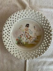 Čínský porcelánový talíř