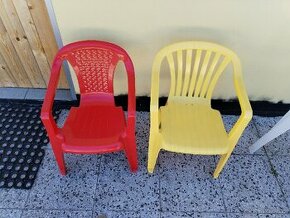 Plastové židle dětské