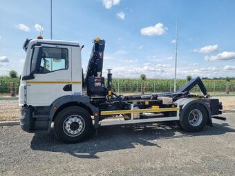NOVÝ NEJETÝ MAN TGM 18.290 RUKA HIAB A NOSIČ KONTEJNERU 10T