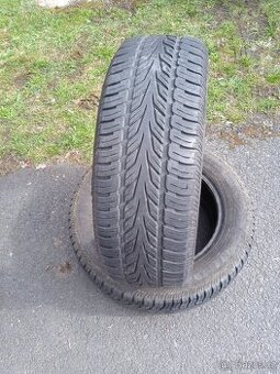 2x letní pneu rozměr 205/60/15 značka Fulda