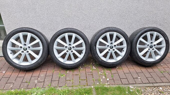 Škoda Octavia 3 - sada disků Teron vč. letní pneu 225/45 R17
