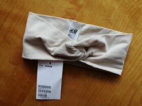 Bavlněná čelenka H&M - 1