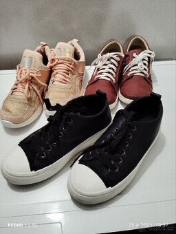 3x tenisky vel.36,