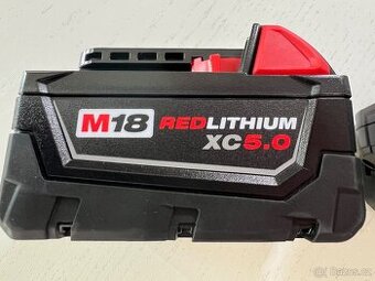 Milwaukee M18 Red Lithium XC 5.0 Ah Nové Batteries $$$$$$$$$
