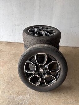 Prodám alu kola Škoda R16 5x112 s pneumatikami 205/55 R16