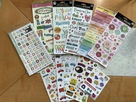 Nálepky 4, Craft, scrapbook