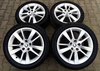Alu kola originál Škoda Octavia III 5x112 R17 Trius