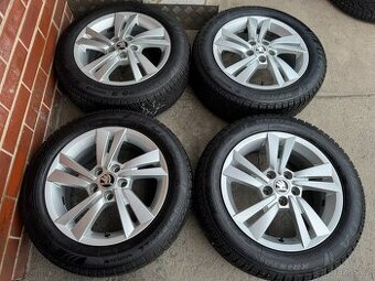 Alu 15" 5x100 škoda CYGNUS zimní 80% Rapid, F3