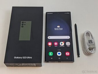 Samsung Galaxy S23 Ultra 8/256gb black. Záruka 6 měsíců.