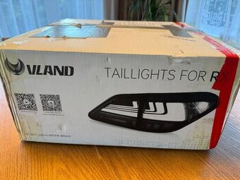 Zadní světla pro RX450h s animací směrovek