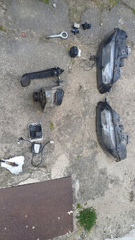 Přední světlo Fiat Brava 1.2 (182) alternator ridici jednotk