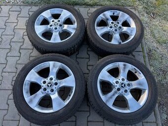 4x al kola 5x112 17 + pneu zimní 225/55 R17C