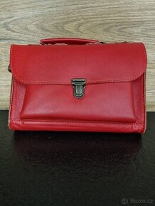 Dámská kožená kabelka