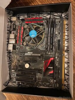 msi B150A + Intel Core i5 6500 ZDARMA