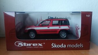 Škoda Yeti I Hasiči Abrex 1/43