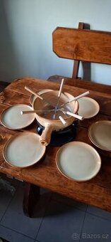 Keramická sada na fondue