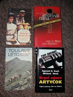 různé knihy