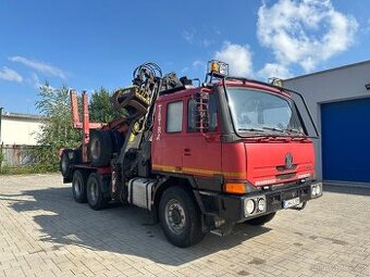 Tatra T815 lesovoz, návadzací, nesený vlek