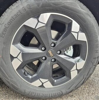 Prodám letní Pneumatiky Continental 215/60 R18