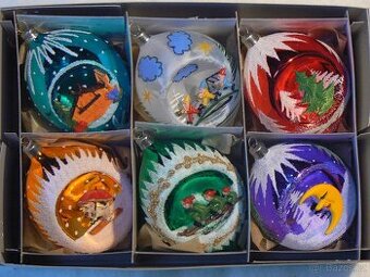 Retro Vánoční ozdoby s Vlepem