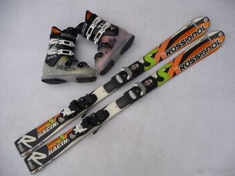 209. Detske lyže ROSSIGNOL - 120cm + boty Dalbello 36eu - SE