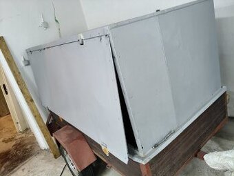 Plechová nástavba na vozík - 1