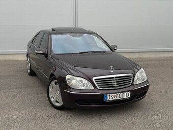 Mercedes Benz S 600 L 5.5 V12 Biturbo - TOP STAV