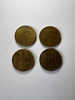 20 haléře 1991-1992