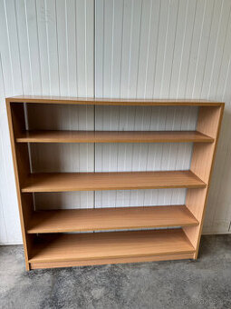 Policový regál knihovna v.113,5cm x š.107,5cm x h.24cm