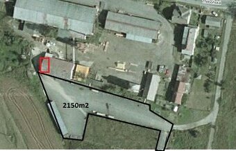 Pronájem asfaltová plocha, kancelář