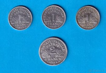 Franky (4ks) - Vichistická Francie