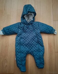 Eevi Kojenecká kombinéza s kapucí Jump modrá vel. 62