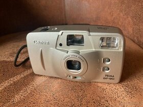 Kvalitní analog foťák na kinofilm Canon prima BF - 90