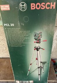 Samonivelační křížový laser Bosch PCL 20 Set