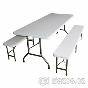 Skládací stůl a lavice