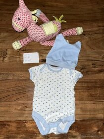 Letni bodycko + cepicka vel 56 top stav George