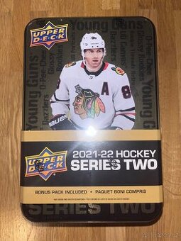 Nhl 2021-2022 Upper Deck Series 2 originální Tin Box nová
