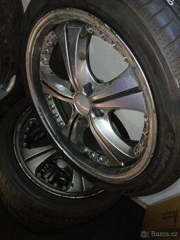 SADA LETNÍCH KOL 5X120 R18 OXIGIN